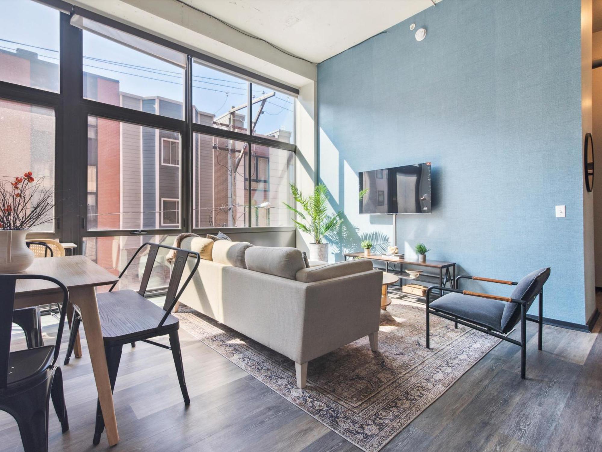 Large 3Br Apts & Studios, Free Parking, Gym, Game Room Philadelphia Ruang foto